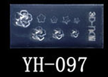 картинка Форма силиконовая для объемного дизайна ногтей YH-097 от магазина Каприз